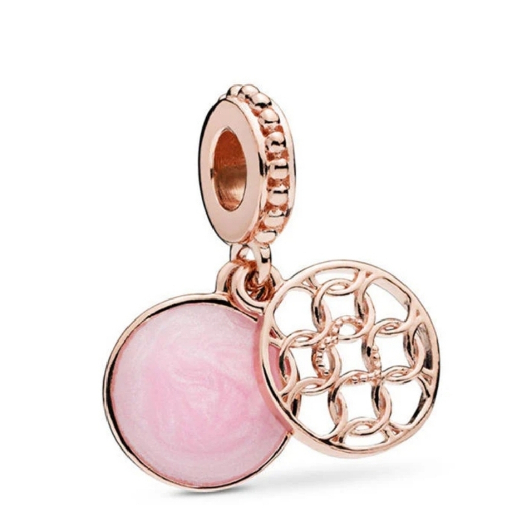 Pandora Rose 'Pattern of Love' dangle charm